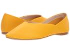 Nine West Monika 40th Anniversary Flat (yellow Leather) Women's Flat Shoes
