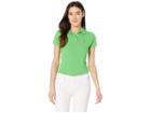 U.s. Polo Assn. Solid Pique Polo Shirt (verdura Green) Women's Clothing