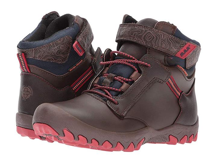 M.a.p. Rainier (little Kid/big Kid) (brown/red) Boy's Shoes
