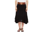 Scully Charlotte Skirt W/ Belt (black) Women's Skirt