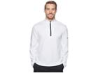 Callaway Heather Waffle-fleece 1/4 Zip Midlayer (bright White) Men's Clothing