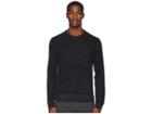Vince Birdseye Crew (charcoal/black) Men's Clothing