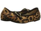 Sam Edelman Kids Felicia Ballet Bow (little Kid/big Kid) (black Cheetah) Girl's Shoes