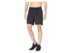 Adidas Response 7 Shorts (black/bright Blue) Men's Shorts
