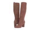 Steve Madden Raddle To The Knee Boot (tan Suede) Women's Pull-on Boots