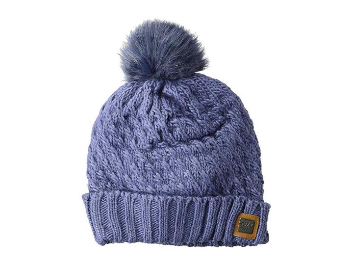 Roxy Blizzard Beanie (crown Blue) Beanies