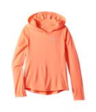 Nike Kids Running Hoodie (little Kids/big Kids) (crimson Pulse) Girl's Clothing