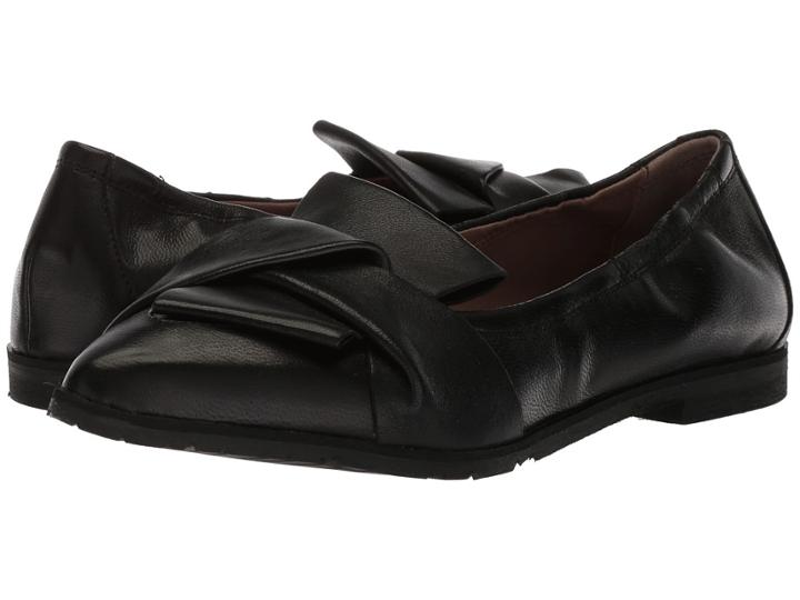 Miz Mooz Colleen (black) Women's Flat Shoes