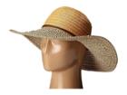 San Diego Hat Company Pbl3062 Solor Sun Brim Hat (natural) Caps