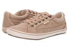 Taos Footwear Moc Star (tan Softy Canvas Distressed) Women's Lace Up Casual Shoes