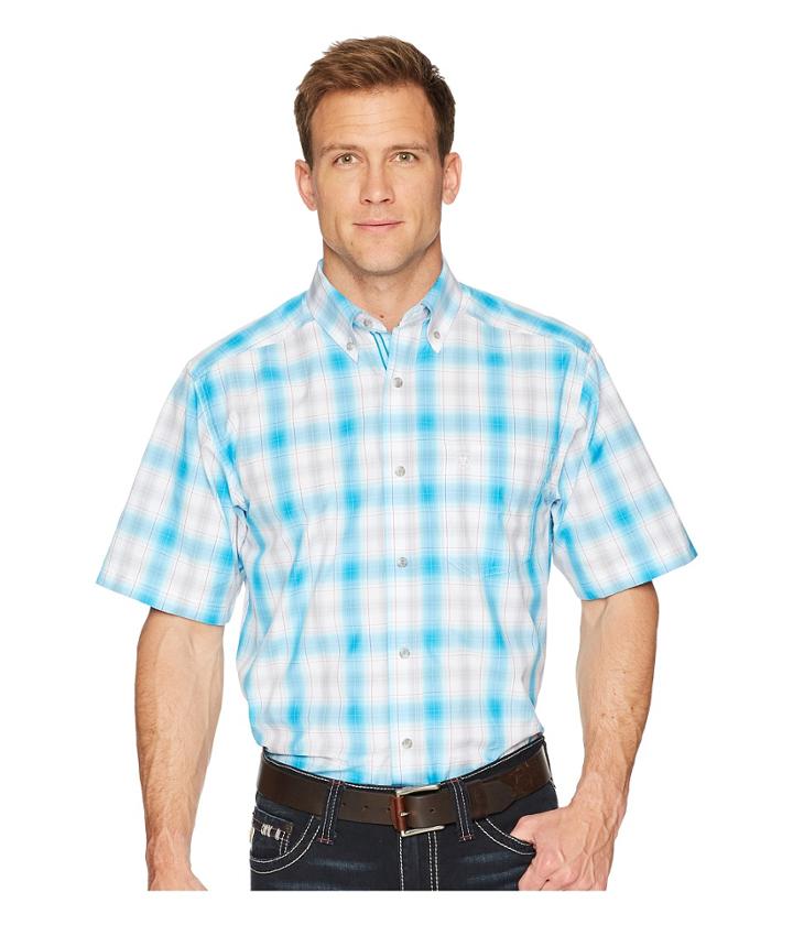 Ariat Lowry Shirt (white) Men's Long Sleeve Button Up