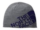 The North Face Kids Youth Anders Beanie (tnf Light Grey Heather/deep Blue) Beanies