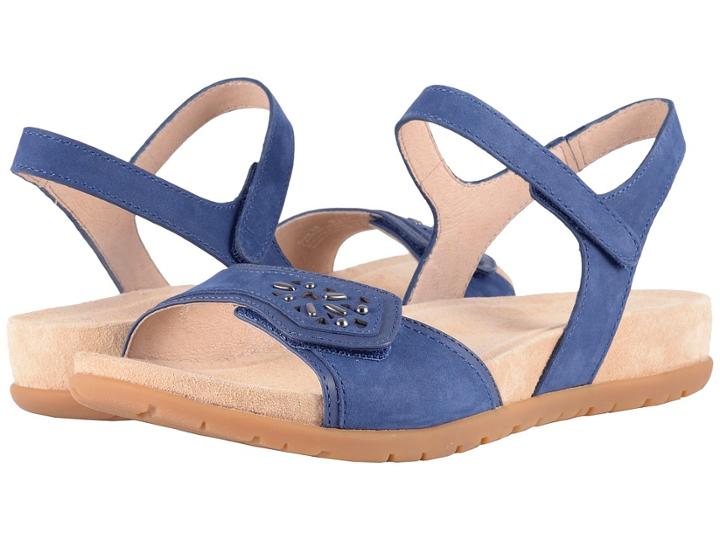 Dansko Blythe (blue Milled Nubuck) Women's  Shoes