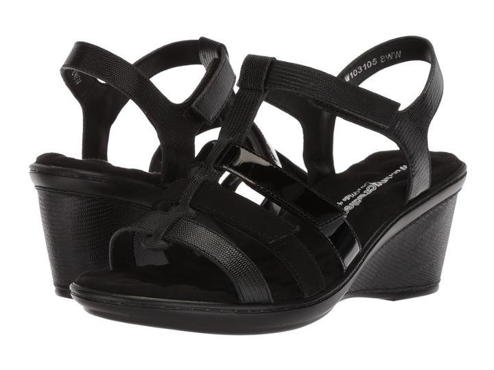 Walking Cradles Laurel (black Multi Leather) Women's  Shoes