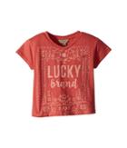 Lucky Brand Kids Casey Tee (toddler) (faded Rose) Girl's T Shirt