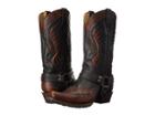 Stetson Biker Outlaw (brown/black) Cowboy Boots