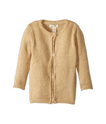 Peek Celine Cardigan (infant) (gold) Girl's Sweater