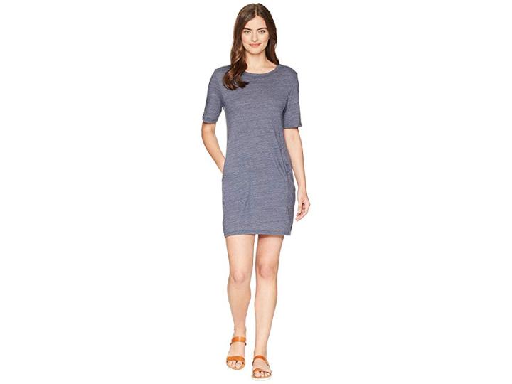Alternative Eco Jersey Pocket T-shirt Dress (eco True Navy) Women's Dress