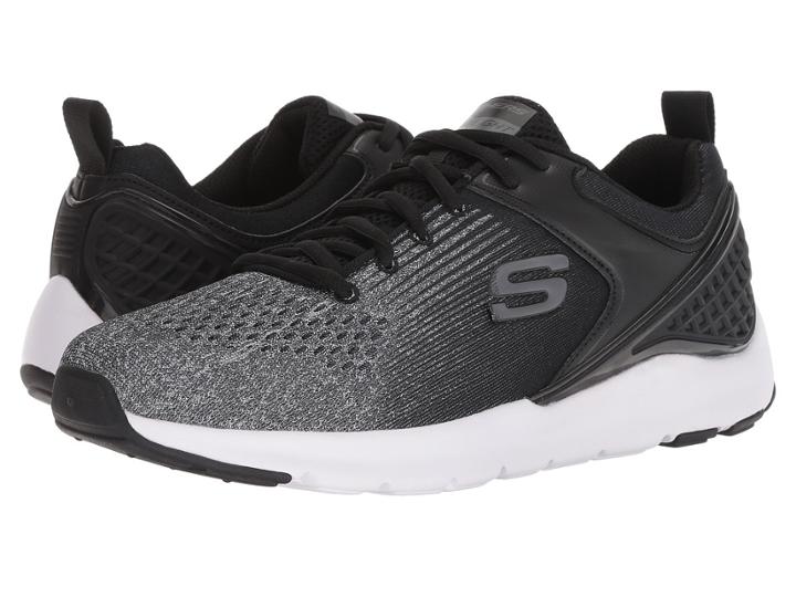 Skechers Nichlas (black/gray) Men's Shoes