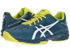 Asics Gel-solution(r) Speed 3 (ink Blue/white/sulphur Springs) Men's Tennis Shoes