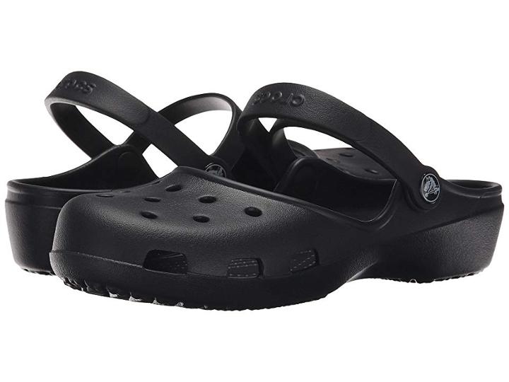 Crocs Karin Clog (black) Women's Clog Shoes