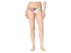 Trina Turk Radiant Blooms Shirred Side Hipster Bottoms (multicolored) Women's Swimwear