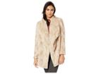 Jack By Bb Dakota Warm Thoughts Soft Wubby Drape Front Jacket (oatmeal) Women's Coat