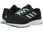 Adidas Mana Racer (core Black/silver Metallic/clear Aqua) Women's Running Shoes