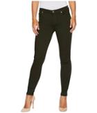 7 For All Mankind The Ankle Skinny In Central Green (central Green) Women's Jeans