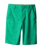 Under Armour Kids Match Play Printed Shorts (little Kids/big Kids) (jade/academy/jade) Boy's Shorts
