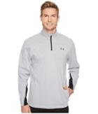 Under Armour Golf Storm Elements 1/4 Zip (overcast Gray/rhino Gray/rhino Gray) Men's Long Sleeve Pullover