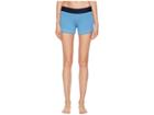 Adidas By Stella Mccartney Hot Yoga Shorts Cf9286 (blue) Women's Shorts