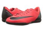 Nike Kids Vaporx 12 Club Cr7 Ic Soccer (little Kid/big Kid) (bright Crimson/black/chrome) Kids Shoes