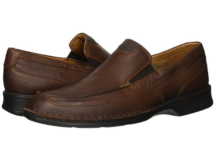 Clarks Northam Step (tobacco Leather) Men's Shoes