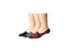 Sperry Skimmer Liners 3-pack (brick Assorted) Men's No Show Socks Shoes