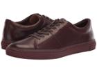 Frye Essex Low Folded Edge (wine Polished Soft Full Grain) Men's Lace Up Casual Shoes