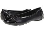Anne Klein Buttons (navy Mini Lizard) Women's Flat Shoes