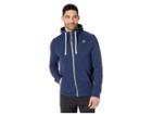 Reebok Training Essentials Marble Group Full Zip (collegiate Navy) Men's Clothing