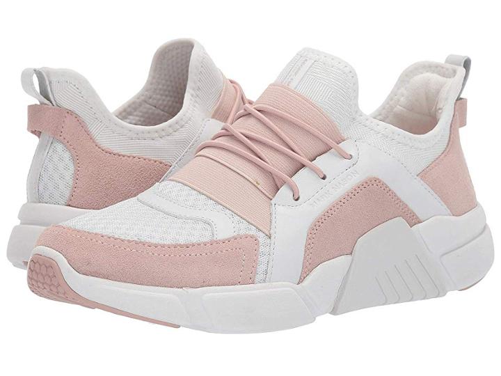 Mark Nason Block (white/pink) Women's Lace Up Casual Shoes