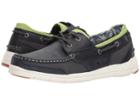 Tommy Bahama On Par Spectator (navy Leather) Men's Lace Up Casual Shoes