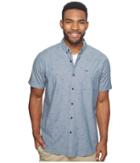 Rip Curl Northern Short Sleeve Shirt (blue) Men's Clothing