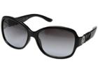 Guess Gf6001 (shiny Black/smoke Mirror Lens) Fashion Sunglasses