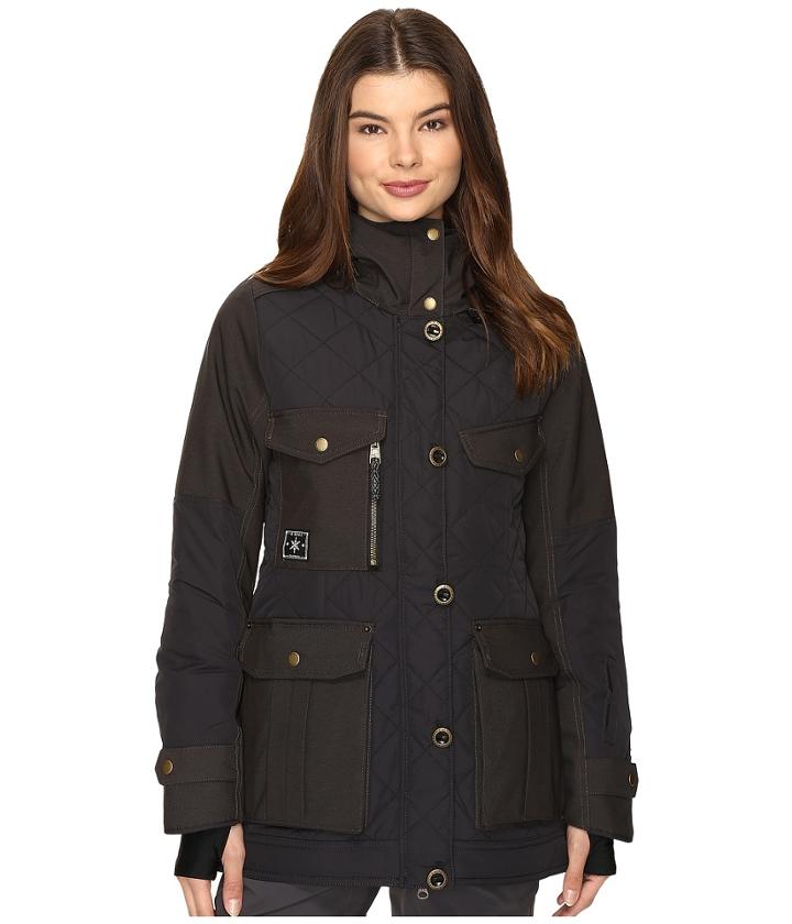 O'neill Moto Jacket (black Out) Women's Coat
