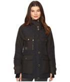 O'neill Moto Jacket (black Out) Women's Coat