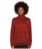 M Missoni Chinille Mouline Sweater (brick) Women's Sweater