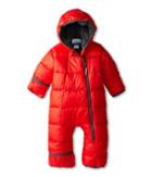 Columbia Kids Frosty Freeze Bunting (infant) (bright Red/graphite) Kid's Jumpsuit & Rompers One Piece