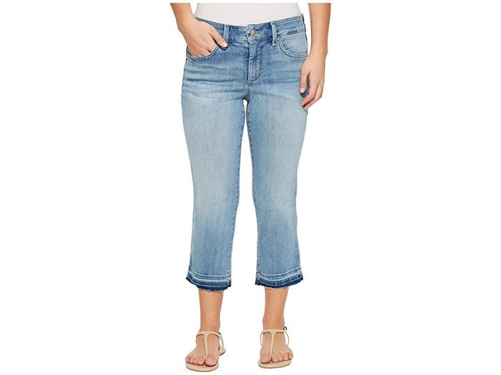 Nydj Petite Petite Capris W/ Released Hem In Dreamstate (dreamstate) Women's Jeans