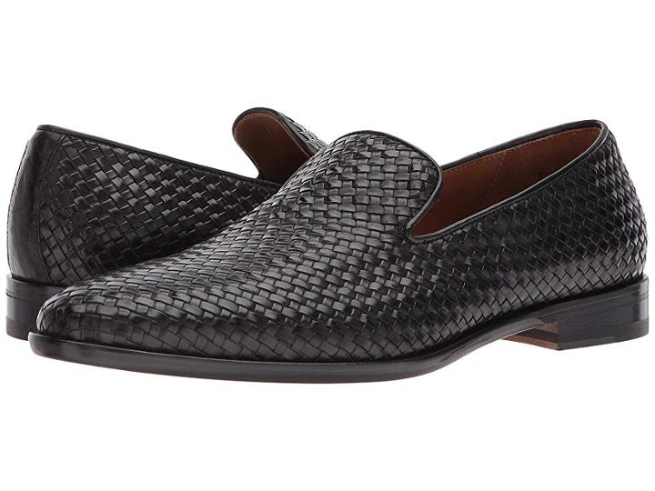 Bruno Magli Picasso (black Woven) Men's Shoes