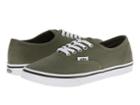 Vans Authentic Lo Pro (olivine/true White) Skate Shoes