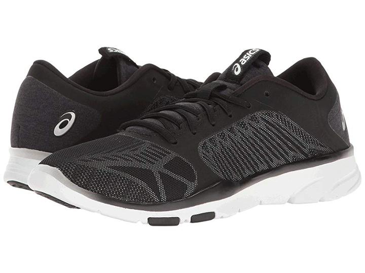 Asics Gel-fit Tempo 3 (black/silver/white) Women's Cross Training Shoes